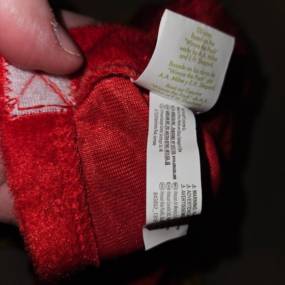 Disney Baby Winnie the Pooh Yellow/Red Plush Costume - Toddler 12-24 mo - Picture 8 of 12